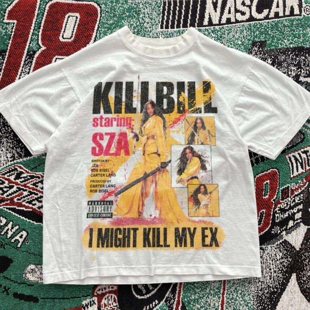Kill Bill Graphic Tee White Unisex
